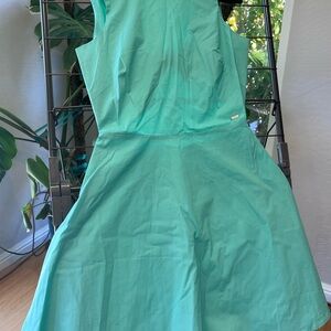 A/X Armani Exchange Minty Green/Turquoise Sleeveless tie Back Dress